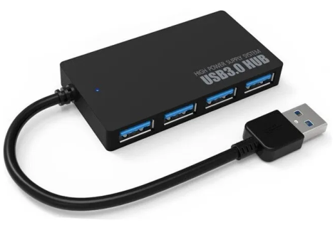 hub ultra delgado USB 3.0 4 puertos