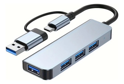hub USB-C USB-A 4 puertos