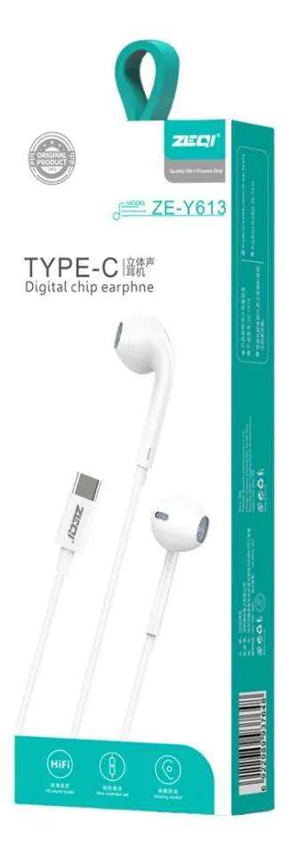 Auriculares USB-C Zeqi ZE-Y613