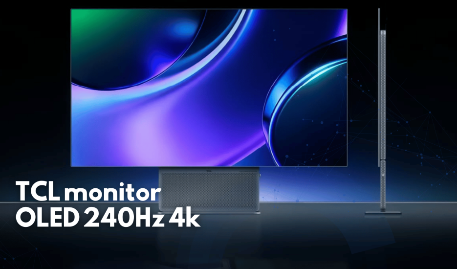 TCL lanza su primer monitor OLED 4K de 240Hz:
