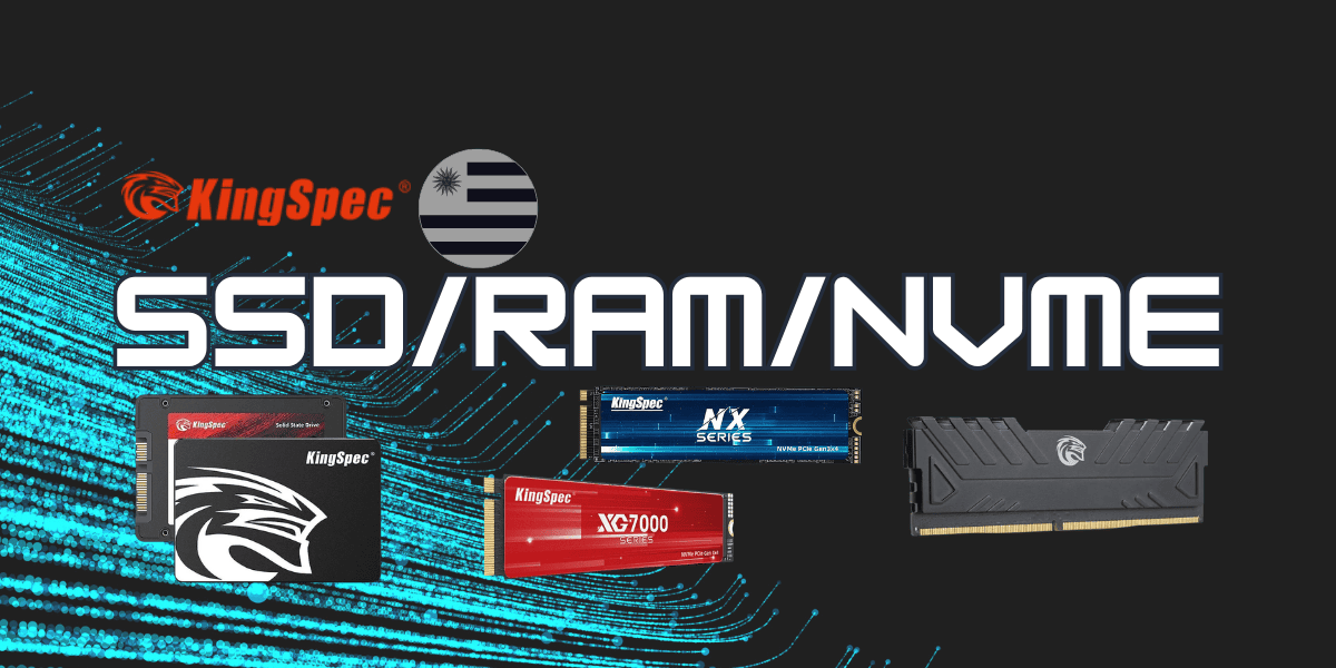 KingSpec Uruguay SSD y almacenamiento