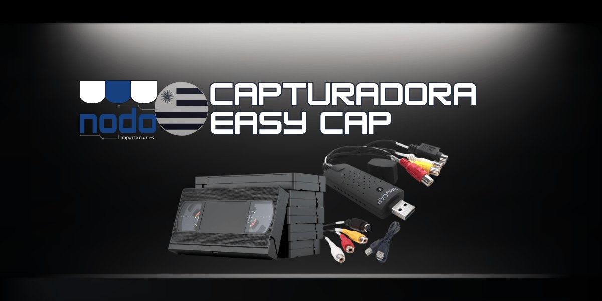 Capturadora EasyCAP – Rescatá tus Recuerdos en VHS